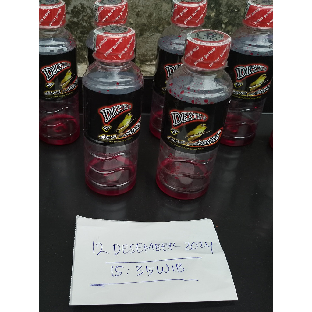 SEDIA 1 PAKET SATU PAKET DEXTRO 87  DEXTRO87 KEMASAN BOTOL MERAH DAN DEXTRO OIL VOER VITAMIN DOPING