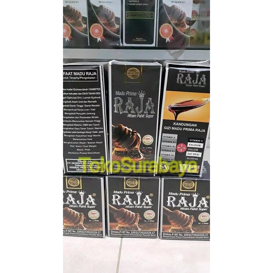 

Madu Raja 800 Gr 800Gram Gram Prima Hitam Pahit Premium