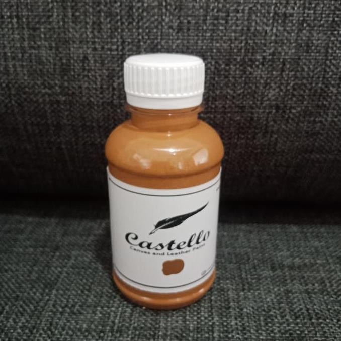 Produk Baru Cat Castello Tan Warna untuk Sepatu Kanvas Kulit Tas Repaint Premium