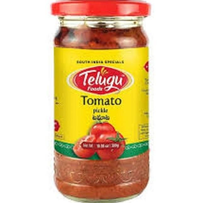 

best produk] TELUGU FOODS TOMATO PICKLE 300 GR