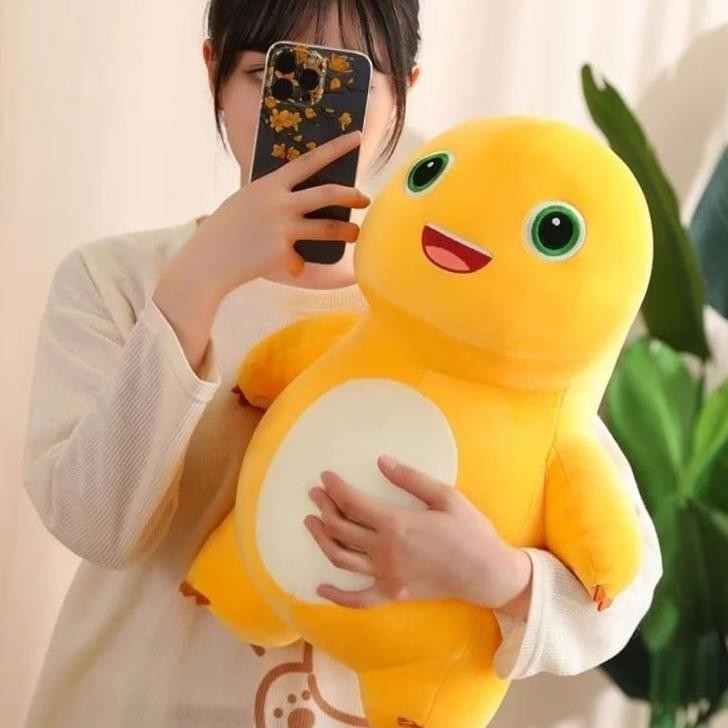 Boneka Nailong Dino Kuning