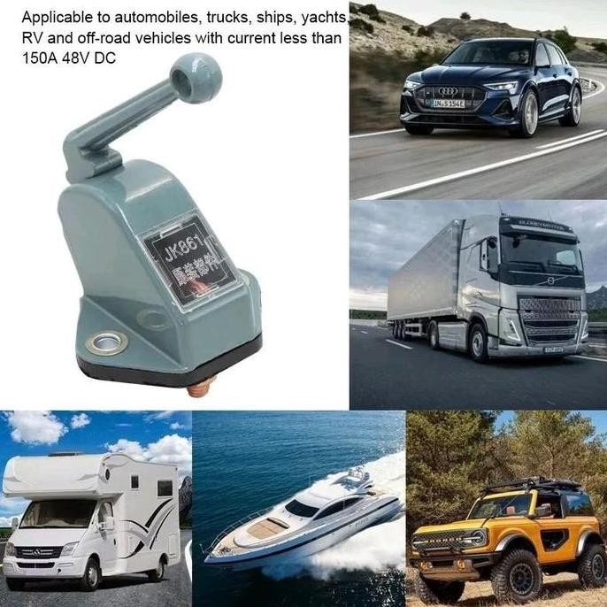 SAKLAR PEMUTUS ARUS AKI / MAIN SWITCH BATTERY MOBIL TRUK BUS TRAKTOR ORIGINAL DAN TERPERCAYA