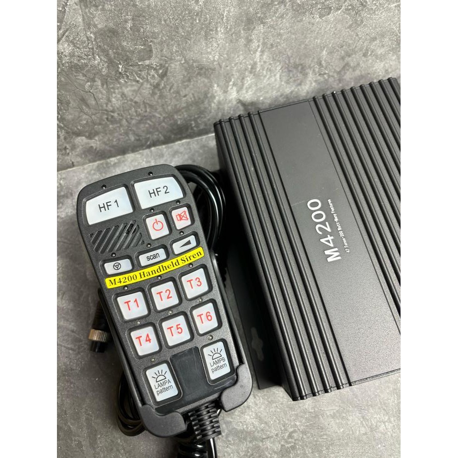 Sirine Modul M4200 Paketan Dengan Berbagai Macam Speaker Original Dan Terpercaya