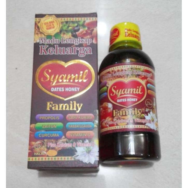 

Madu Syamil Family Dates Honey Madu Lengkap Keluarga