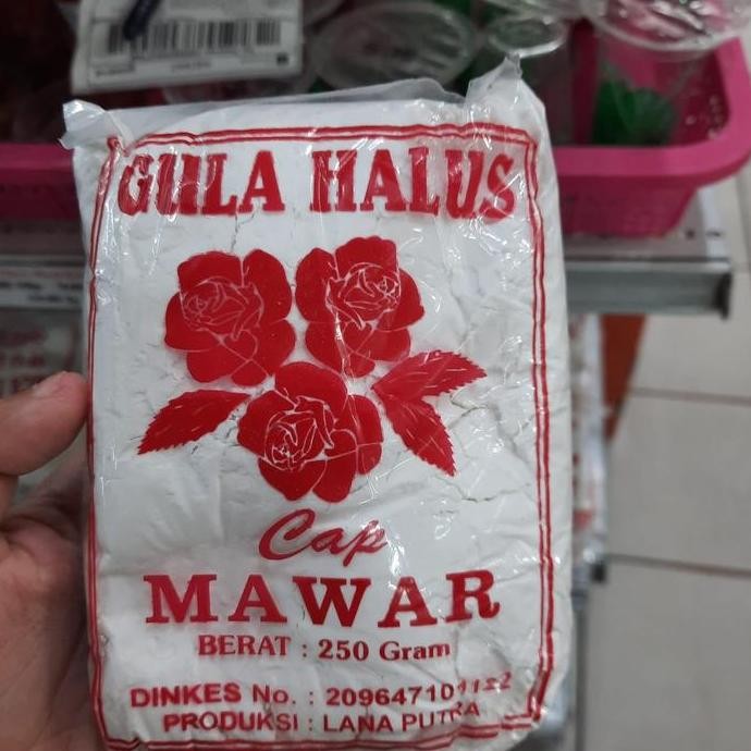 

:=:=:=:=] Gula Halus Cap Mawar 250gr