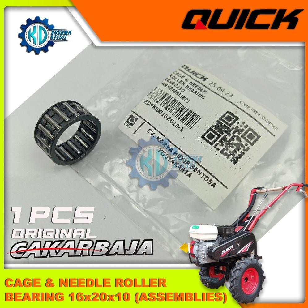 CAGE N NEEDLE ROLLER BEARING - BEARING BAMBU CAKAR BAJA - KLAHER - KLAKER BAMBU CAKAR BAJA - QUICK -