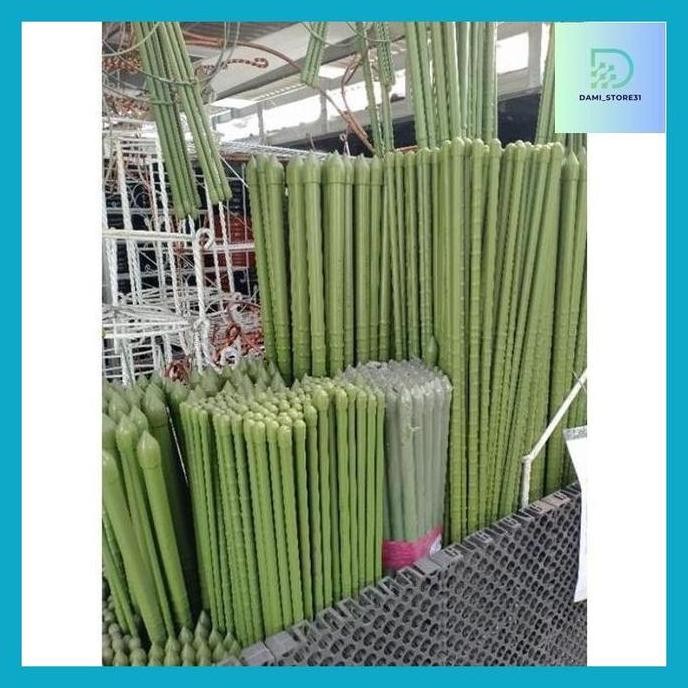 Dami_ Tiang Ajir Turus Untuk Penyangga Tanaman Hias | Turus Plastik 1 Meter | Tiang Tanaman Murah NS