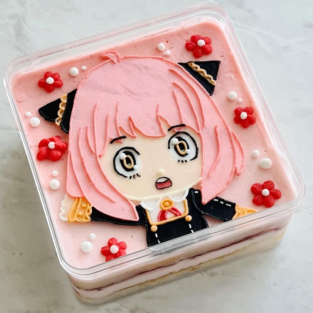 

Promoo!! Korean dessert box / cake box karakter custom