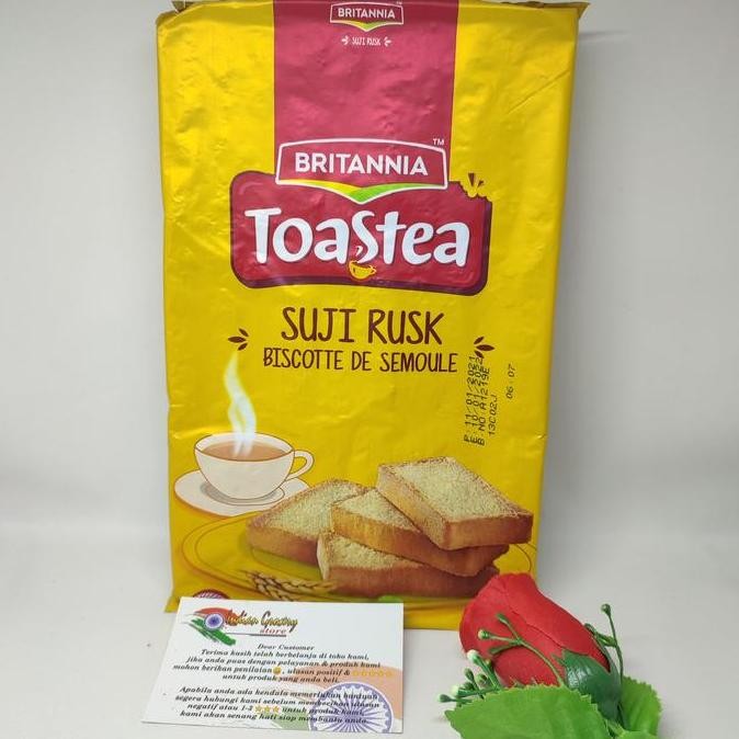 

$+$+$+$+] SUJI RUSK BISCOTTE DE SEMOULE TOASTEA BRITANNIA 305gram