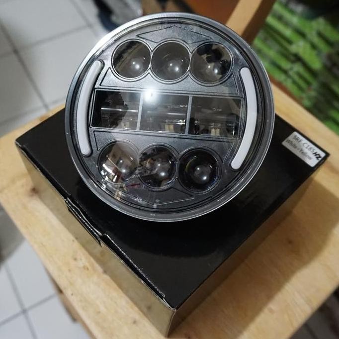 *:*:*:*:*] Lampu LED Daymaker Vespa Hazard 9 Titik 5.75 Inch