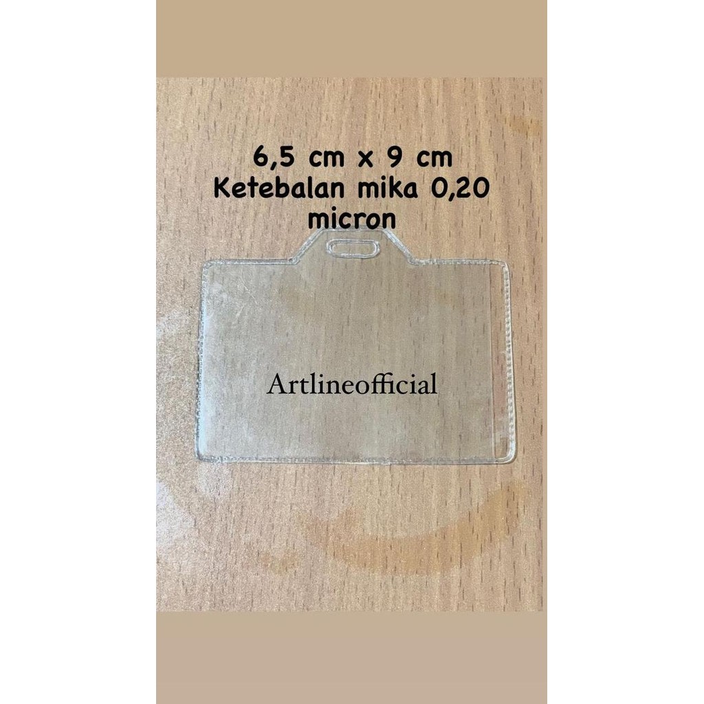 

Plastik Mika Bening 6X9 Cm Isi 100 Pcs Cover Id Card Ktp Atm Panitia Tebal Original