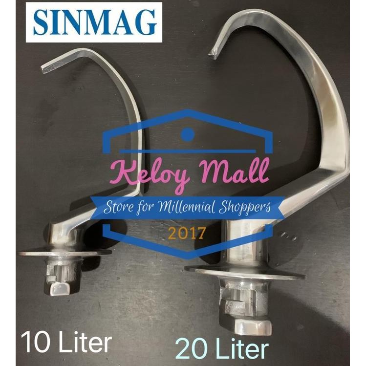 Mixer Sinmag 10 Liter Aksesoris Hook Spiral SM-101 Terlaris