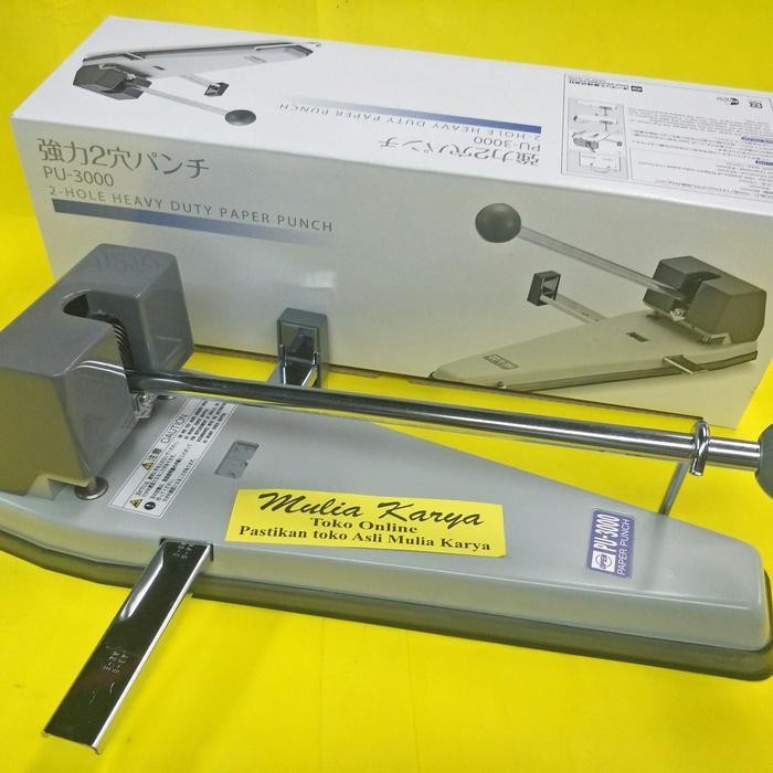 

Mesin Pembolong Kertas Open Pu 3000 Pelubang Kertas Original Dan Terpercaya