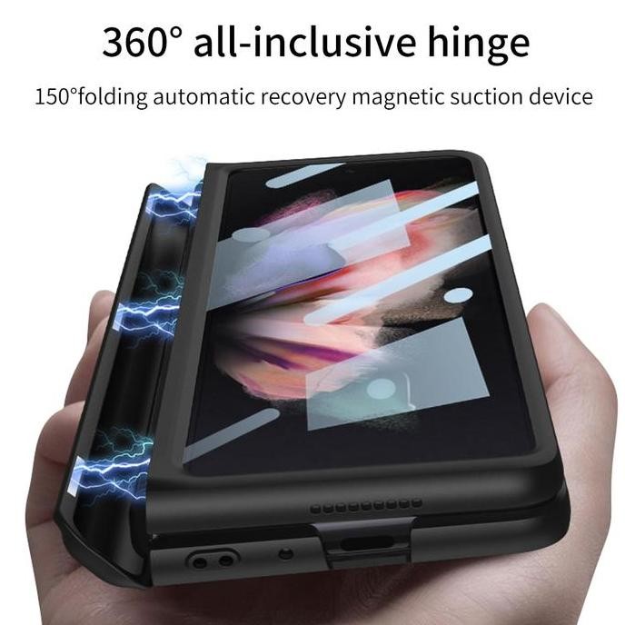 SAMSUNG GALAXY FOLD 3 fold 3 MAGNET WITH PEN SLOT CASE Terlaris