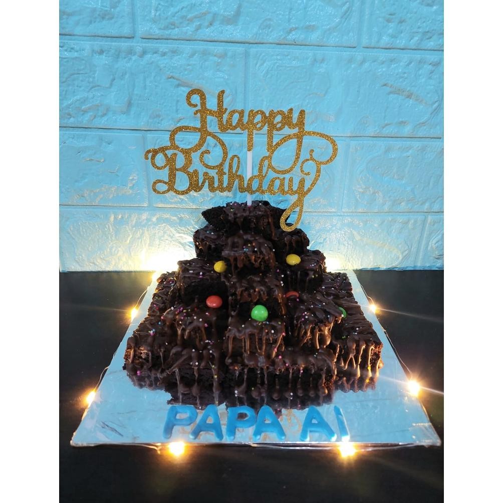 

Promoo!! PREMIUM Brownies tower ulang tahun brownies enak brownies murah