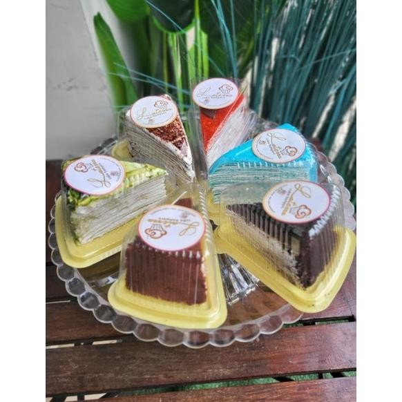 

Promoo!! Mille Crepe Slice crepe krepess Mille crepe cake slice cake viral birthday cake