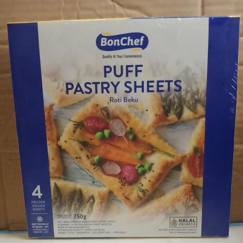 

Promoo!! Puff Pastry Sheets Bonchef 750 gr