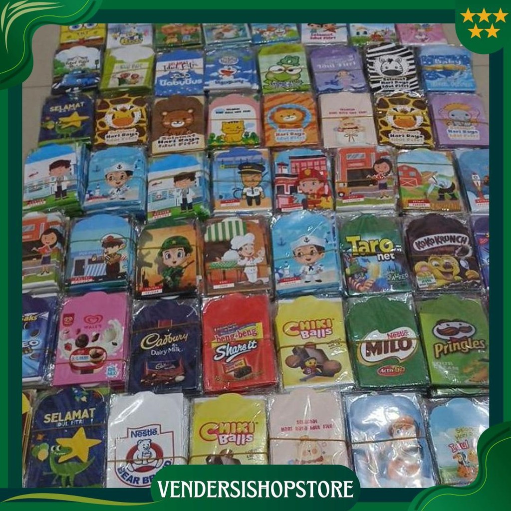 

Isi ( 10 Biji ) Amplop Lebaran Ukuran Medium (7X12Cm) / Amplop Selamat Idul Fitri / Angpao / Amplop Kertas Gratis Ongkir