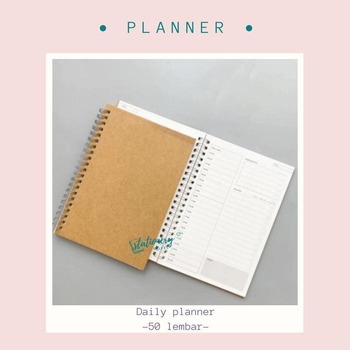 

SWG Weekly planner A5, Daily planner, buku catatan, notebook ring