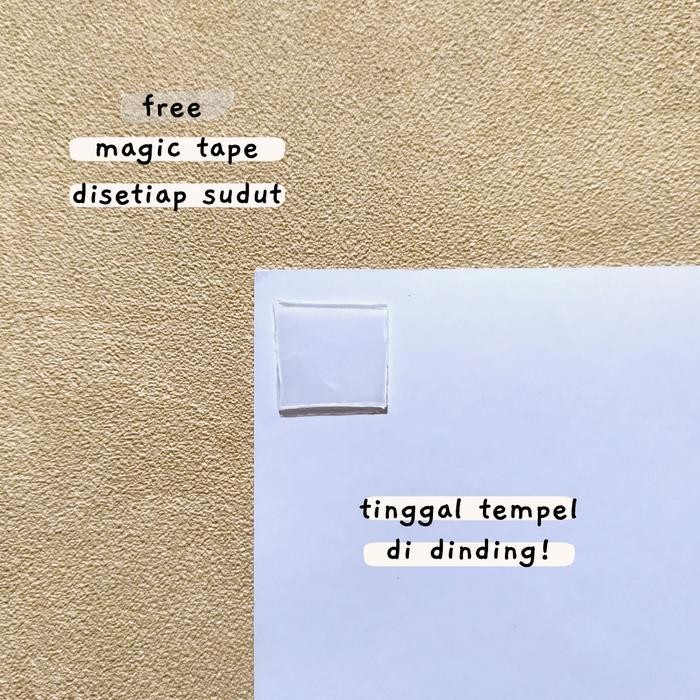 

SWG Daily Wall Planner Catatan Harian Bullet Journal Notebook