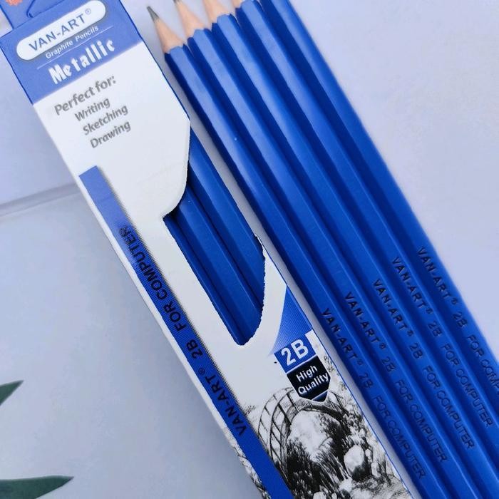 

SWG (Paket 4 Lusin )isi 48 Pensil 2B VAN-ART/Pensil Kayu/ Stationery/Pencils For Computer/Pensil Sekolah