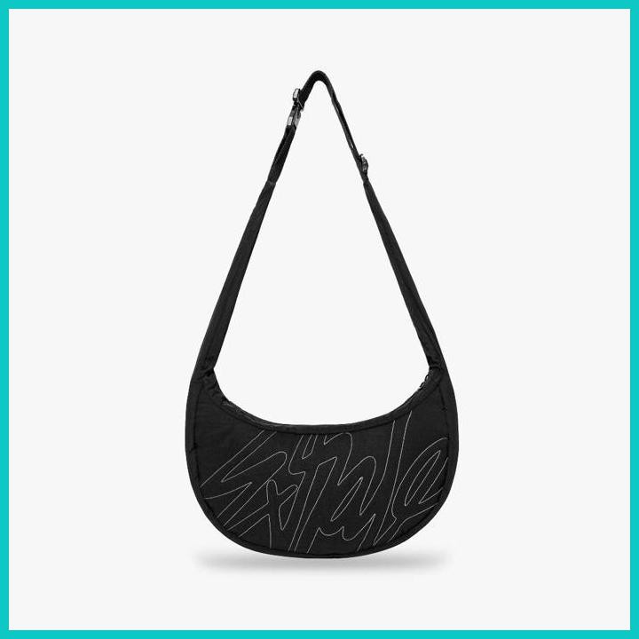 Ready Exhale Apparel Slingbag Wylie Black