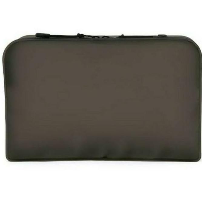 Muji - Self Standing Pouch Black (L) || Kantongtransparan