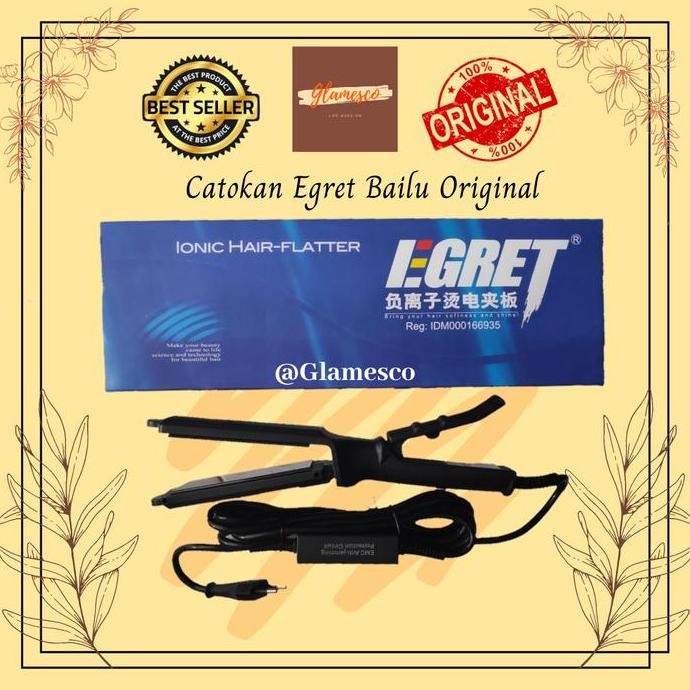 Catokan Rambut Egret Bailu Original/Pelurus Rambut