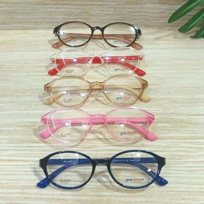 Frame Kacamata Anak Gna Junior Ga Yj503 Kacamata Elastis Anak