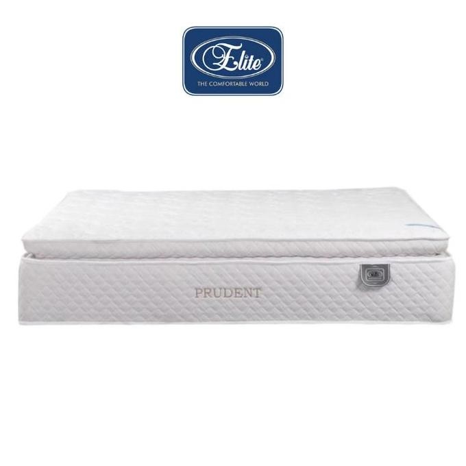 Kasur Springbed Elite Prudent Pillowtop Latex [Kasur Saja] 120x200 160x200 180x200 HT