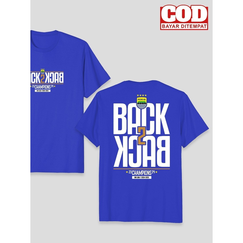 B2B KAOS PERSIB BANDUNG CHAMPIONS B2B KAOS ORIGINAL