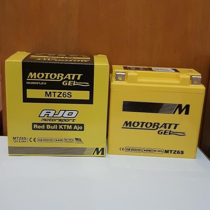 AKI MOTOR HONDA VARIO 125, 150, CBR 150R MOTOBATT MTZ6S AKI KERING