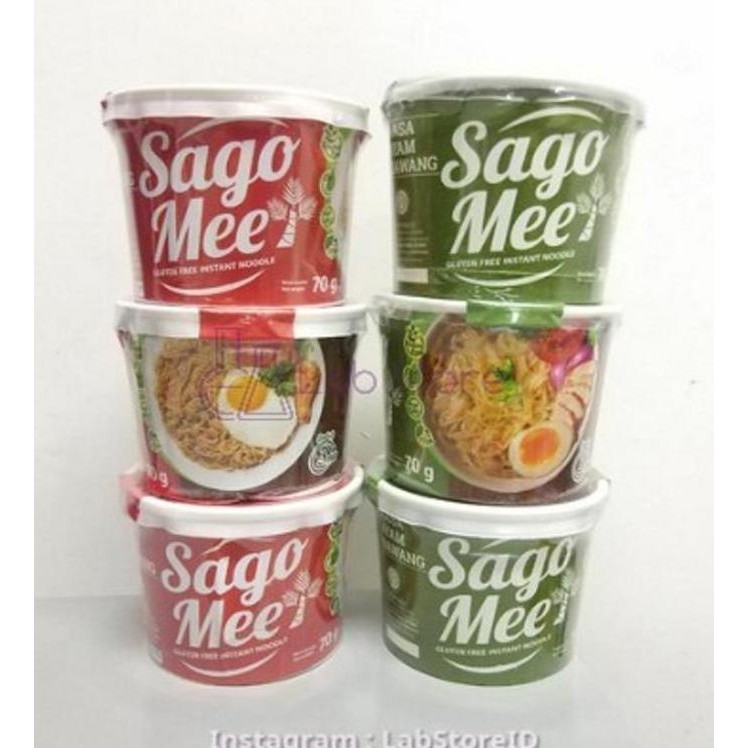 

Produk Baru!! SagoMee Paket 2 Rasa Isi 6 Cup Mie Instan Goreng & Ayam Bawang
