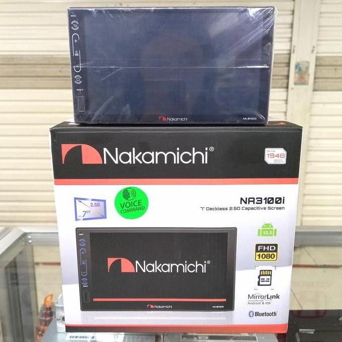 // Headunit Android 7 Inch Nakamichi Na310I Voice Command Double Din //