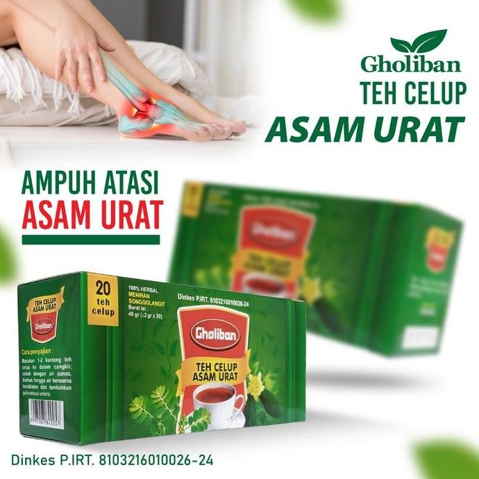 

Teh Asam Urat Gholiban Atasi Masalah Nyeri Sendi Tulang Lutut Rematik
