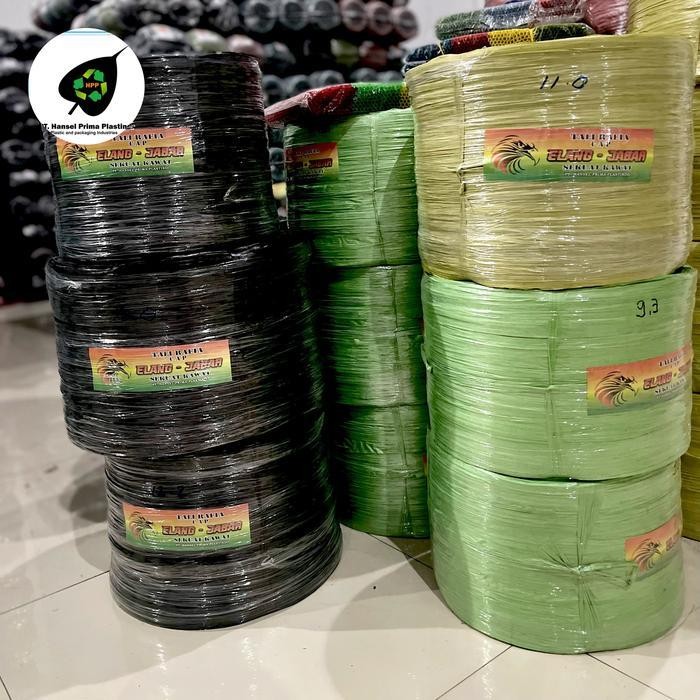 

Tali Plastik Hitam. Uk. 10Kg Merk Elang - Jabar Webbingsling Original Dan Terpercaya