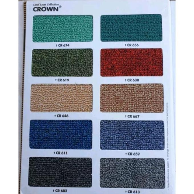 Karpet Polos Meteran Karpet Crown Jawa Bali Meteran