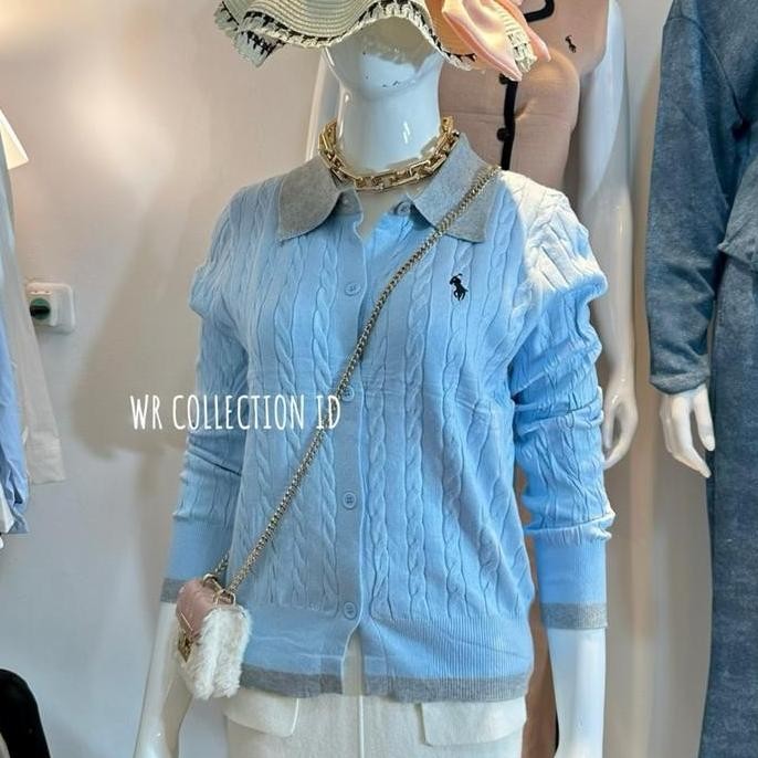 Kamila Cardigan kancing aktif || WR COLLECTION ID
