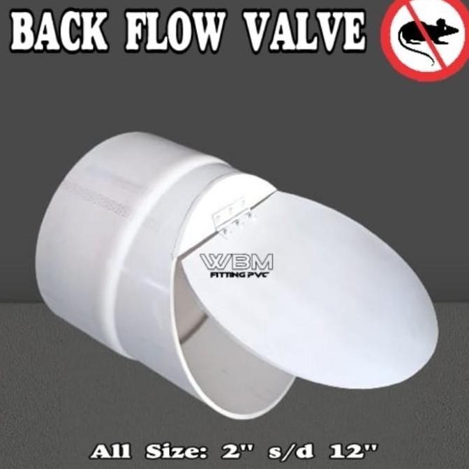 backflow valve 8 inchi