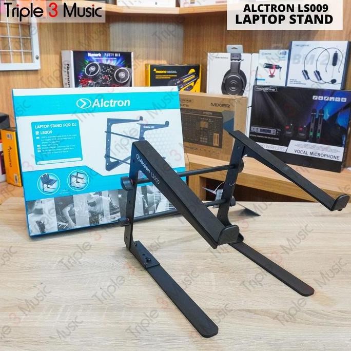 Alctron Ls009 Stand Laptop Stand Alat Dj Controller Live Streaming