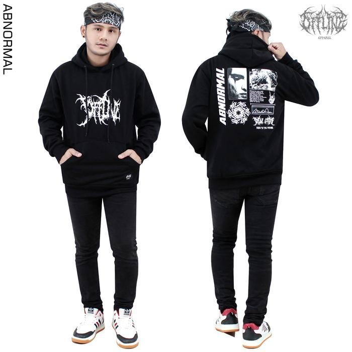 ZCS OFFLINE Hoodie Jumper ABNORMAL / hoodie cowok cewek tebal ori / hoodie kece aesthetic / hoodie c