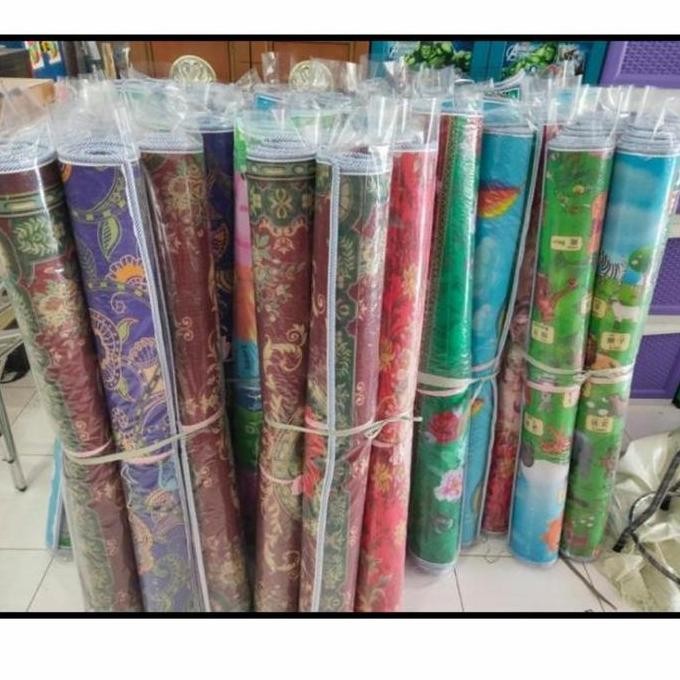 Karpet spon Bolak Balik tebal / Karpet Foam Motif Bolak-balik