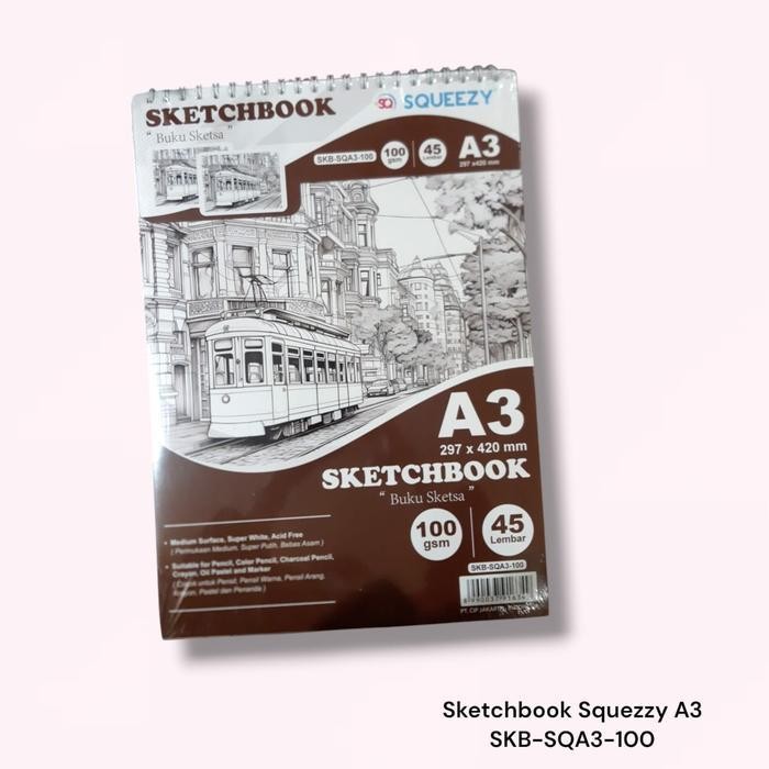 

Sp Buku Gambar Sketsa Ring Atas A3 100 Gsm Isi 45'S Sketch Book