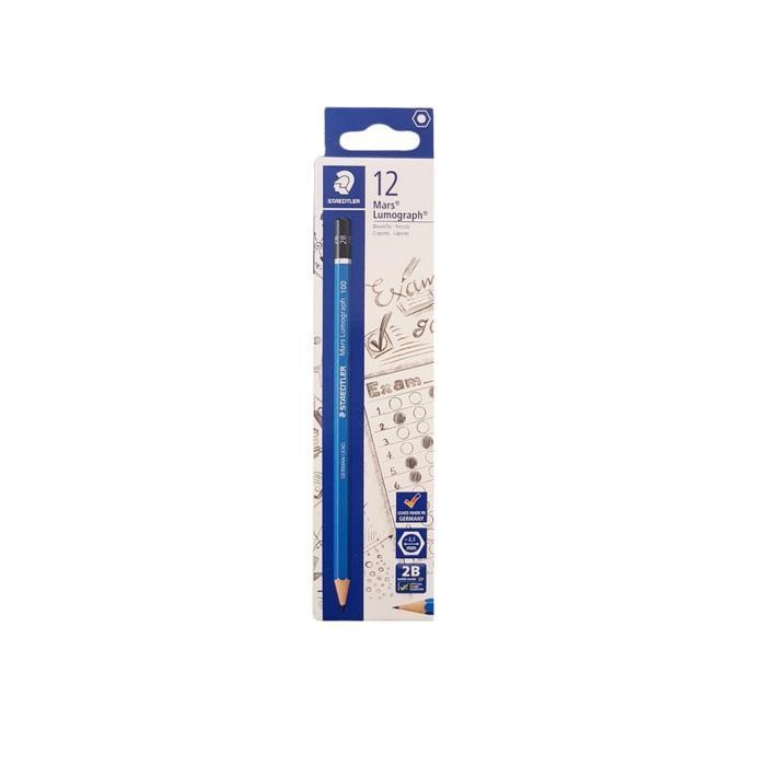 

Sp Pensil Staedtler Lumograph Pensil Komputer 2B Dan Hb - Lusin