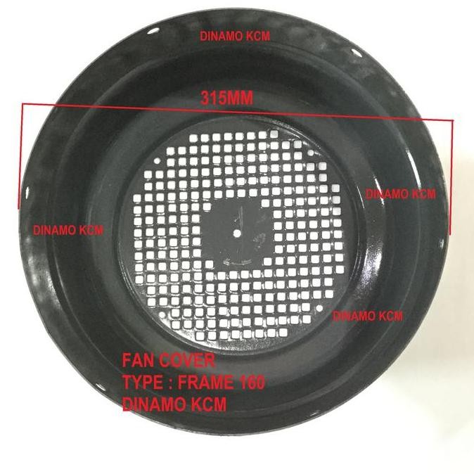 Ready | Frame 160 - Fan Cover Besi - Tutup Dinamo - Cover Motor Kualitas Premium