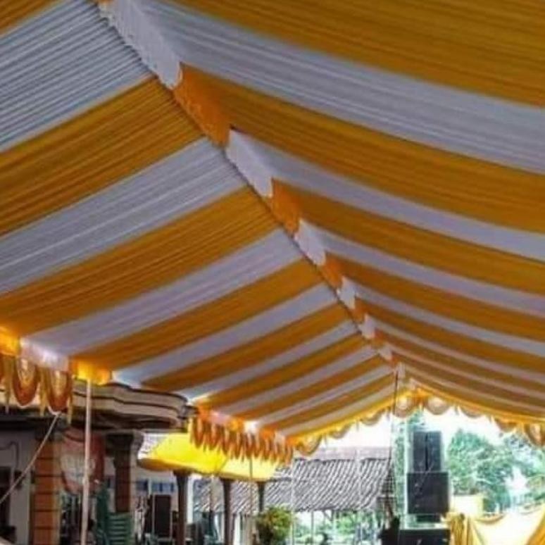 Plafon Sisir Atau Plafon Serut Atau Plafon Dekorasi Tenda Nugi