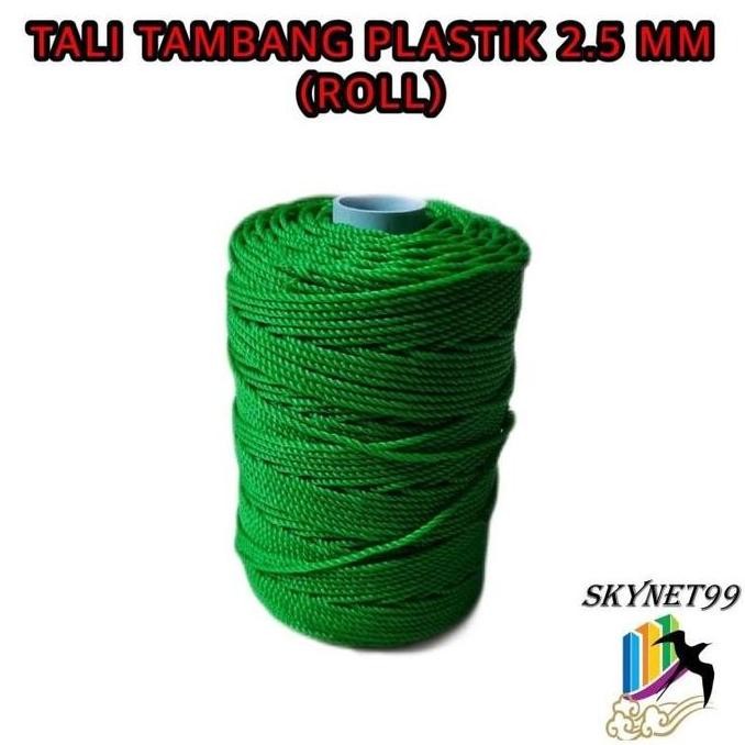 

TALI TAMBANG PLASTIK 2.5MM ( 1 ROLL )