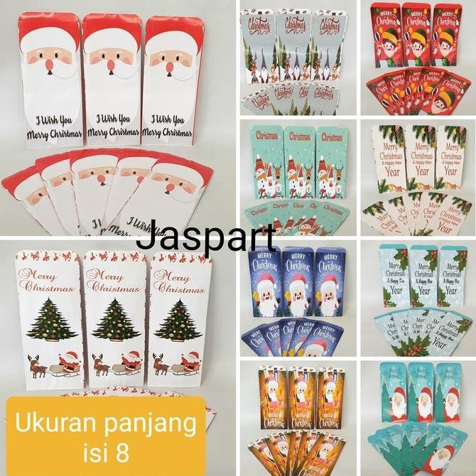 

Silahkan Order] ANGPAO / AMPLOP PANJANG NATAL MERRY CHRISTMAS