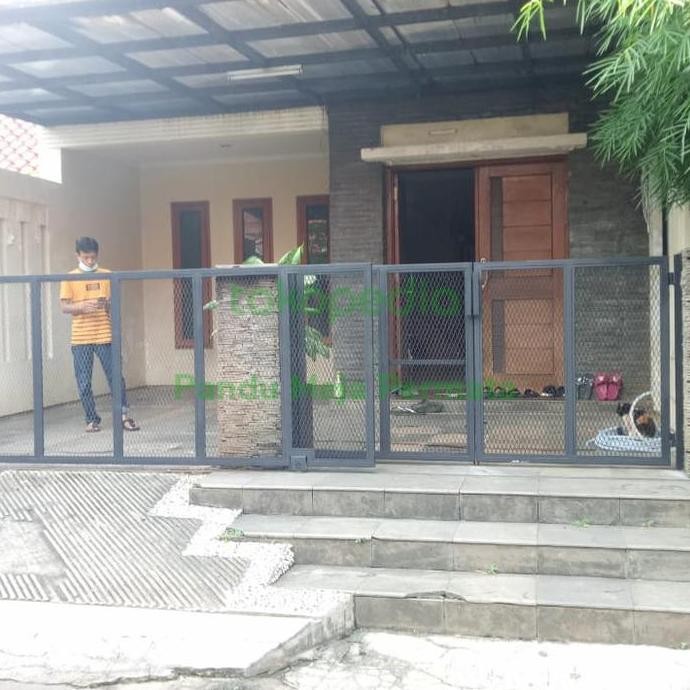 $$$$] Pagar Besi Holo Kombinasi Ram Lipat Dorong Custom