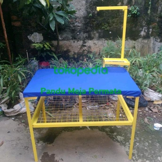 ] Meja Setrika Uap Lengkap Dengan Rak 100x60